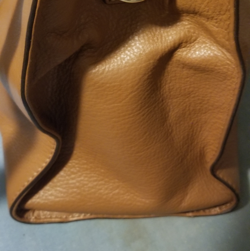 EUC Vintage Michael Kors Pebbled Leather Hamilton Satchel - Picture 8 of 16